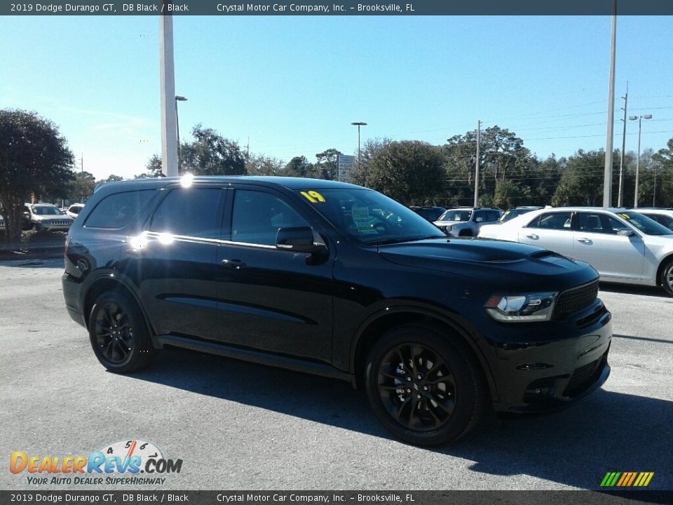 2019 Dodge Durango GT DB Black / Black Photo #7