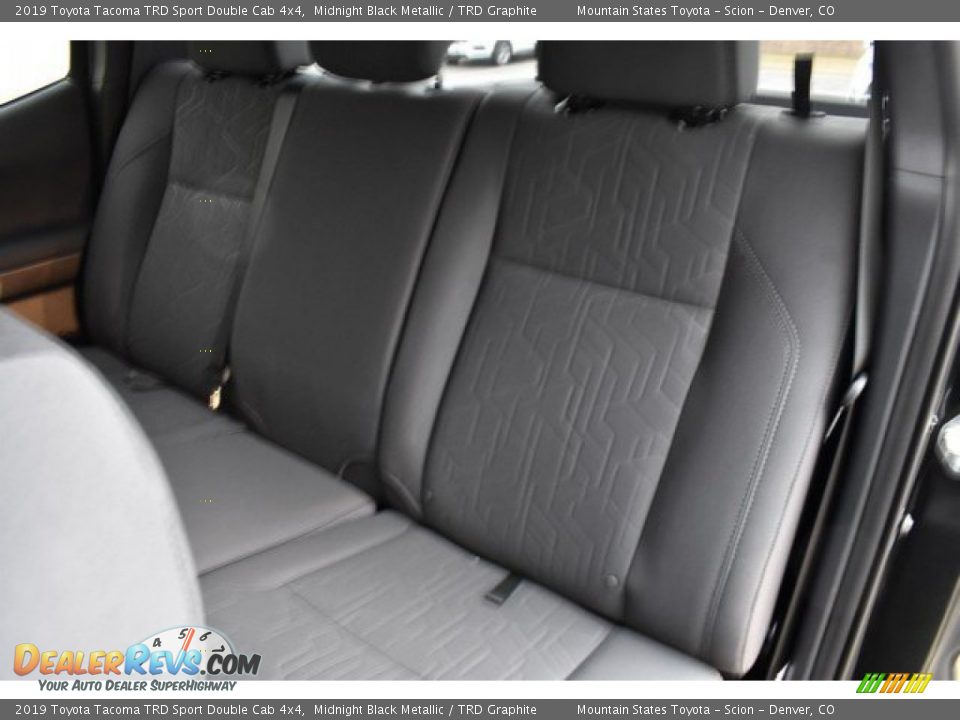 2019 Toyota Tacoma TRD Sport Double Cab 4x4 Midnight Black Metallic / TRD Graphite Photo #16
