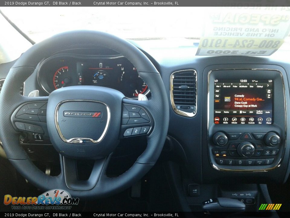 2019 Dodge Durango GT DB Black / Black Photo #13