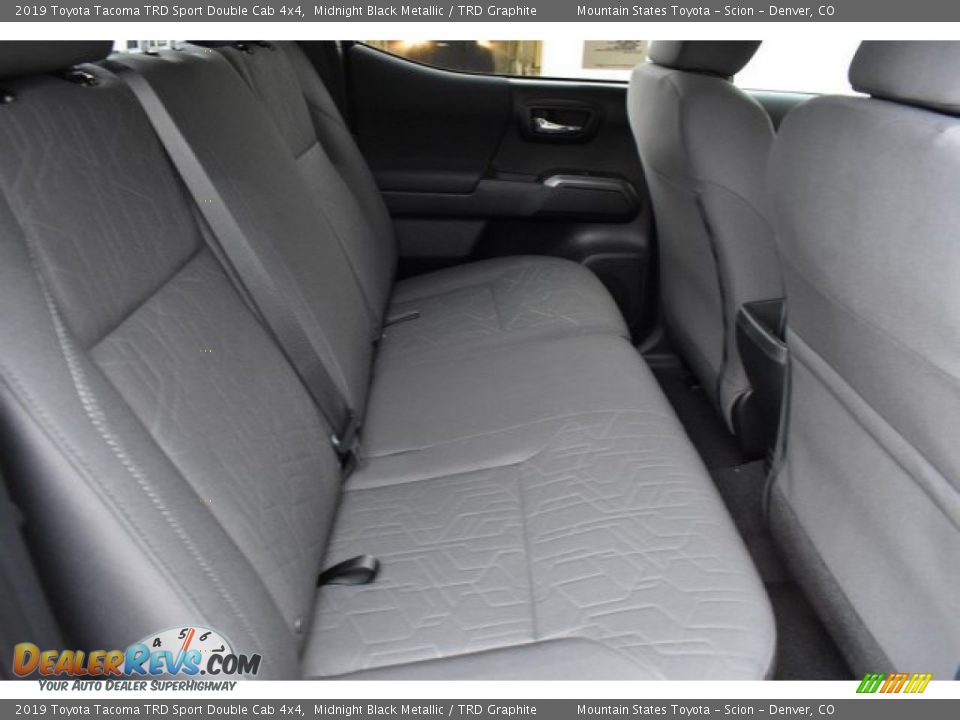 2019 Toyota Tacoma TRD Sport Double Cab 4x4 Midnight Black Metallic / TRD Graphite Photo #18