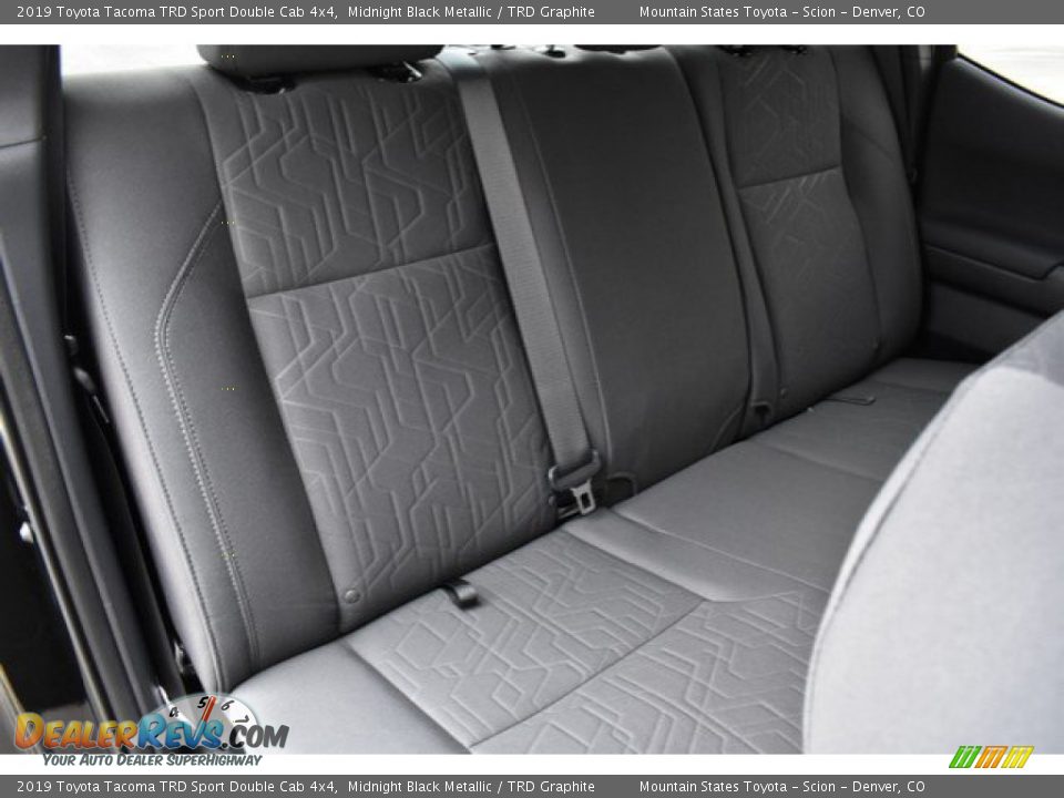 2019 Toyota Tacoma TRD Sport Double Cab 4x4 Midnight Black Metallic / TRD Graphite Photo #19