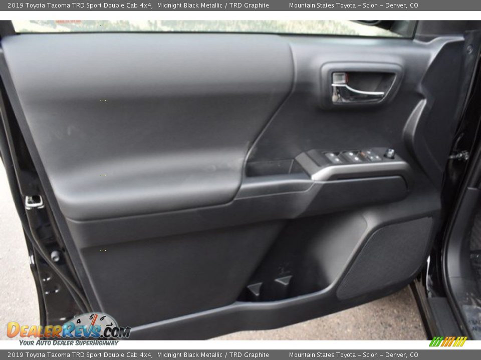2019 Toyota Tacoma TRD Sport Double Cab 4x4 Midnight Black Metallic / TRD Graphite Photo #20
