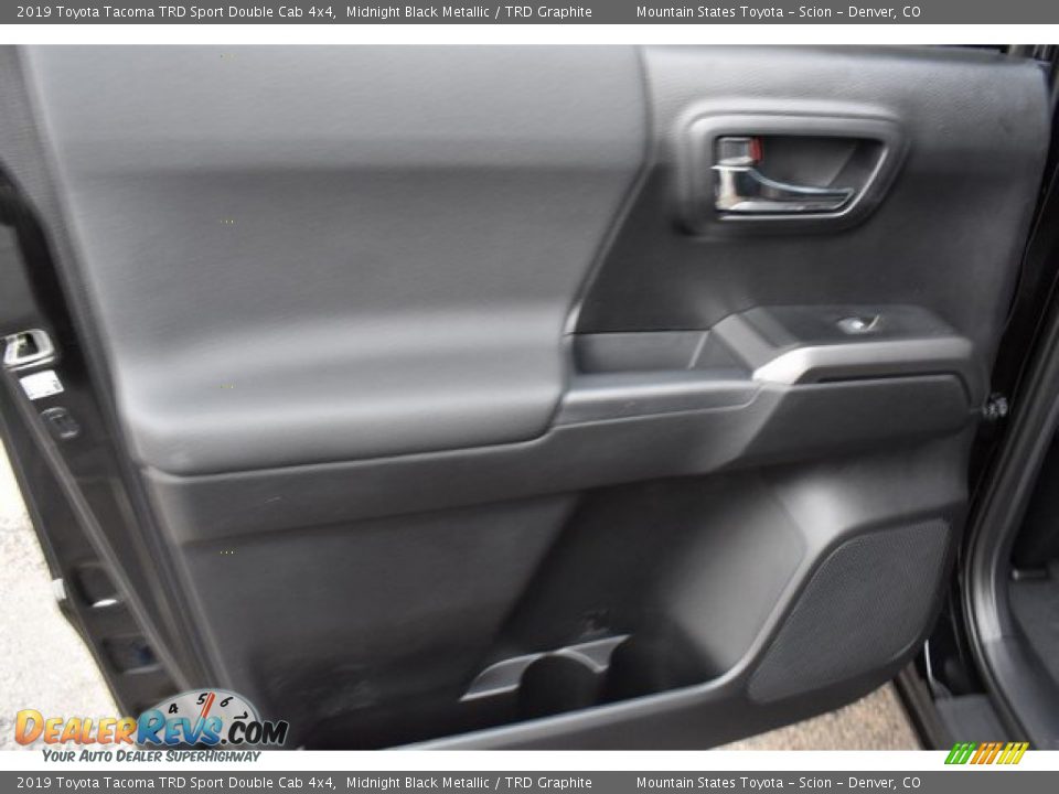 2019 Toyota Tacoma TRD Sport Double Cab 4x4 Midnight Black Metallic / TRD Graphite Photo #21