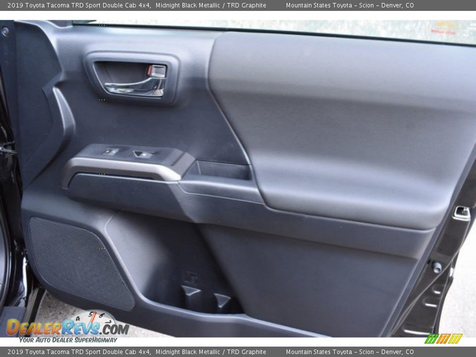 2019 Toyota Tacoma TRD Sport Double Cab 4x4 Midnight Black Metallic / TRD Graphite Photo #22