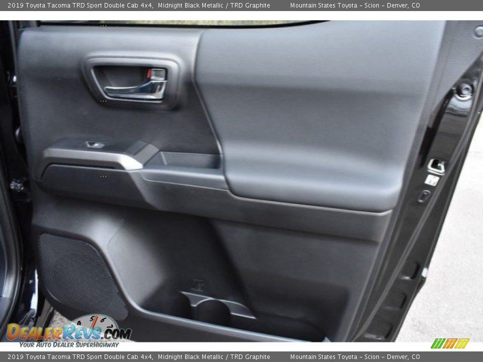 2019 Toyota Tacoma TRD Sport Double Cab 4x4 Midnight Black Metallic / TRD Graphite Photo #23
