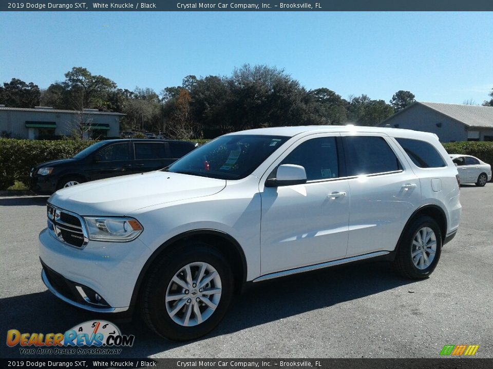 2019 Dodge Durango SXT White Knuckle / Black Photo #1