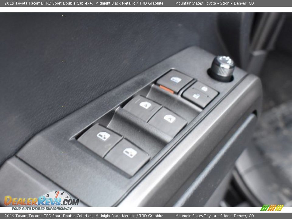 2019 Toyota Tacoma TRD Sport Double Cab 4x4 Midnight Black Metallic / TRD Graphite Photo #24