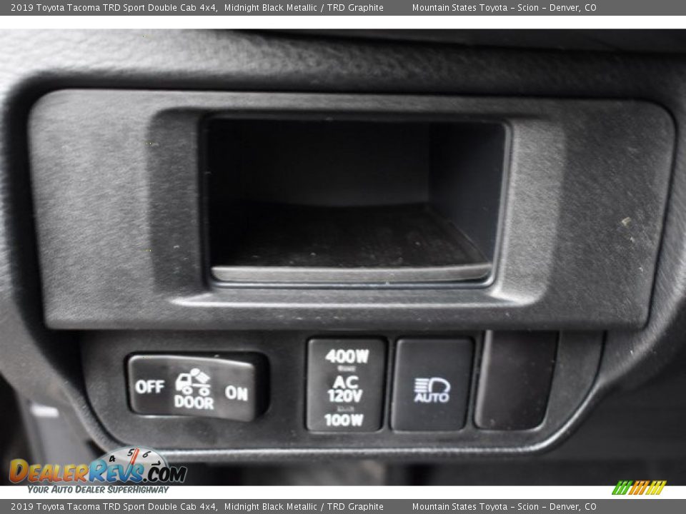 2019 Toyota Tacoma TRD Sport Double Cab 4x4 Midnight Black Metallic / TRD Graphite Photo #25