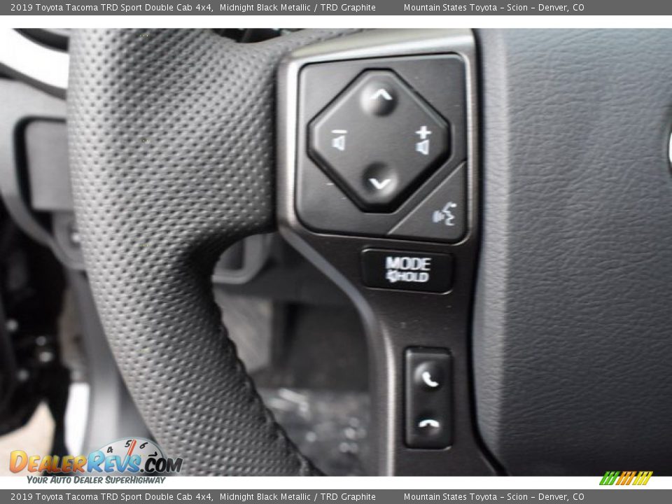 2019 Toyota Tacoma TRD Sport Double Cab 4x4 Midnight Black Metallic / TRD Graphite Photo #26