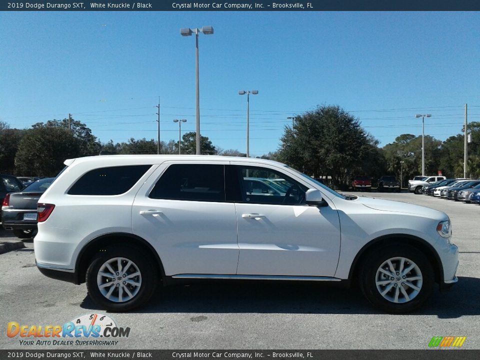 2019 Dodge Durango SXT White Knuckle / Black Photo #6