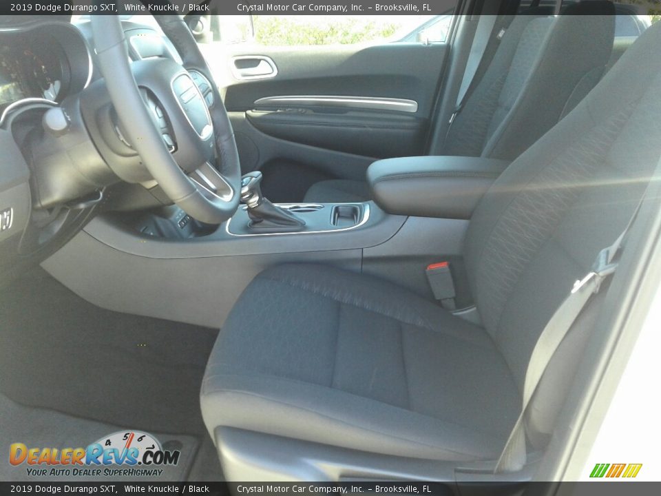 2019 Dodge Durango SXT White Knuckle / Black Photo #9