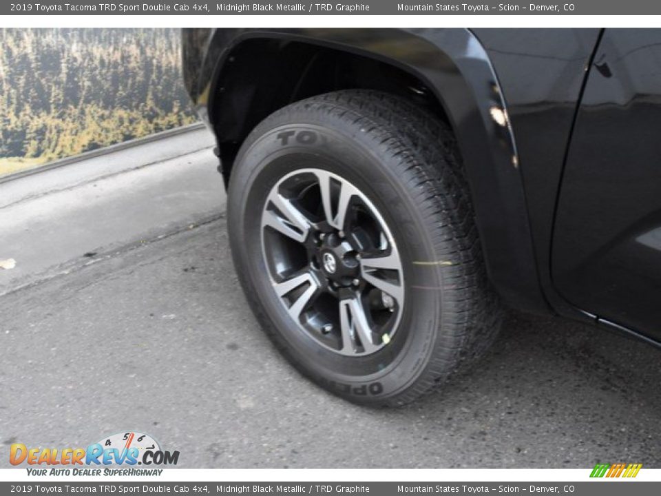 2019 Toyota Tacoma TRD Sport Double Cab 4x4 Midnight Black Metallic / TRD Graphite Photo #32