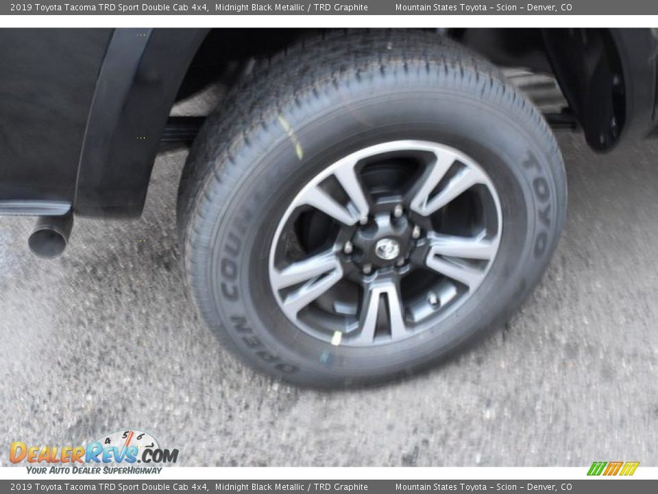 2019 Toyota Tacoma TRD Sport Double Cab 4x4 Midnight Black Metallic / TRD Graphite Photo #34