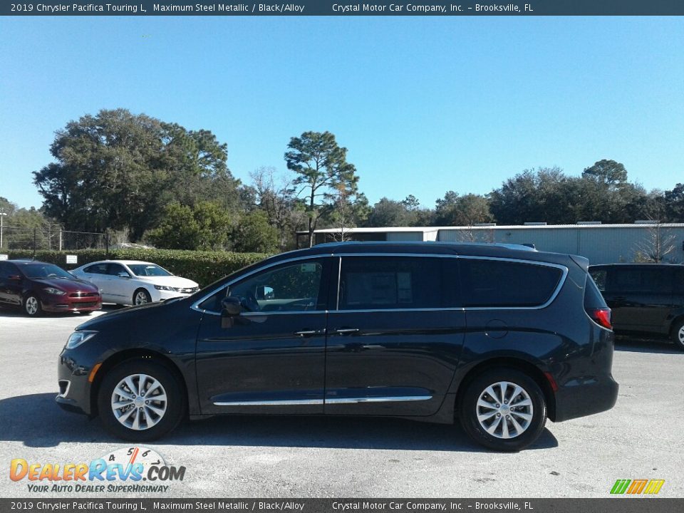 2019 Chrysler Pacifica Touring L Maximum Steel Metallic / Black/Alloy Photo #2