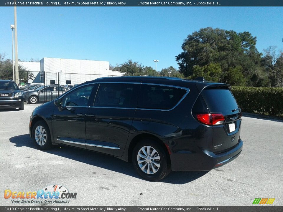 2019 Chrysler Pacifica Touring L Maximum Steel Metallic / Black/Alloy Photo #3