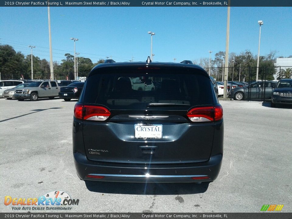 2019 Chrysler Pacifica Touring L Maximum Steel Metallic / Black/Alloy Photo #4