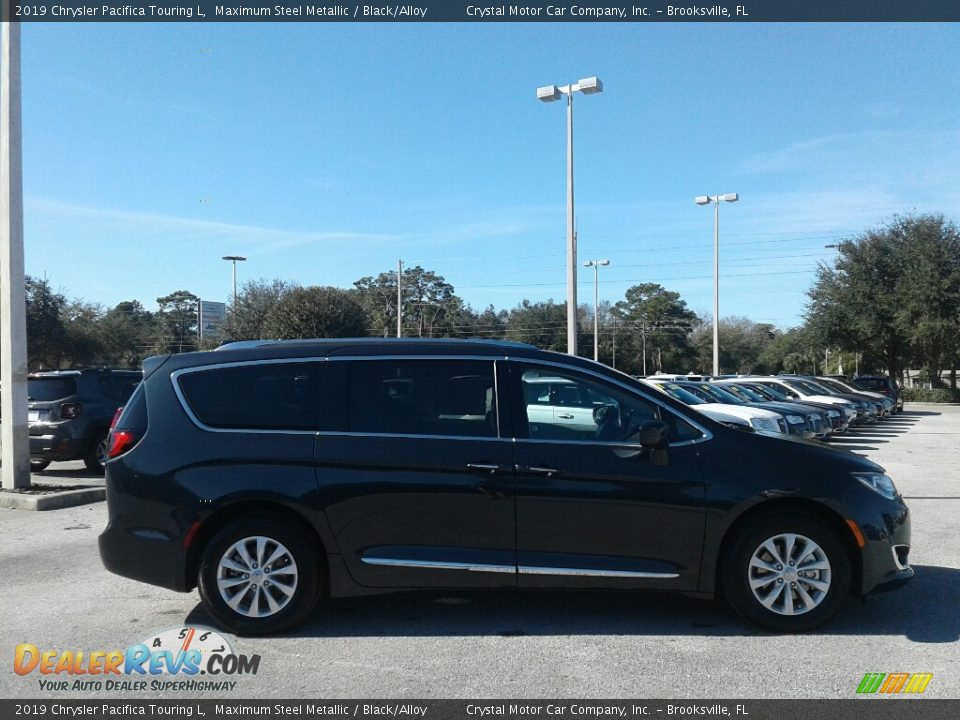 2019 Chrysler Pacifica Touring L Maximum Steel Metallic / Black/Alloy Photo #6