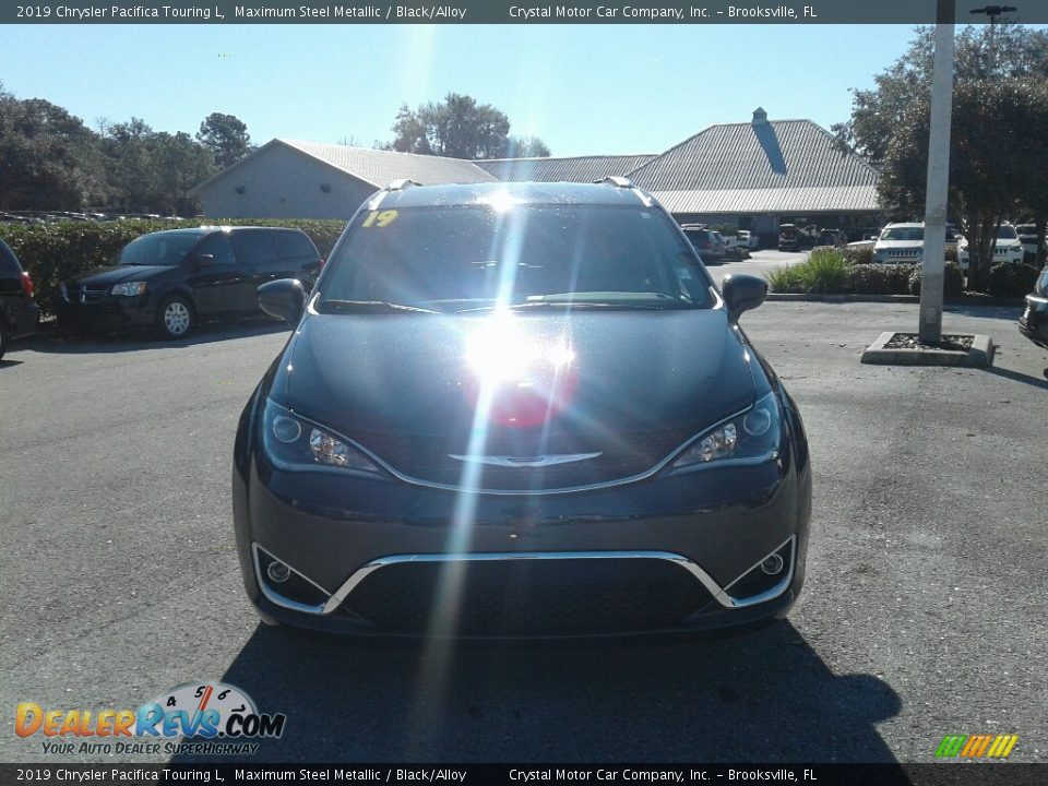 2019 Chrysler Pacifica Touring L Maximum Steel Metallic / Black/Alloy Photo #8