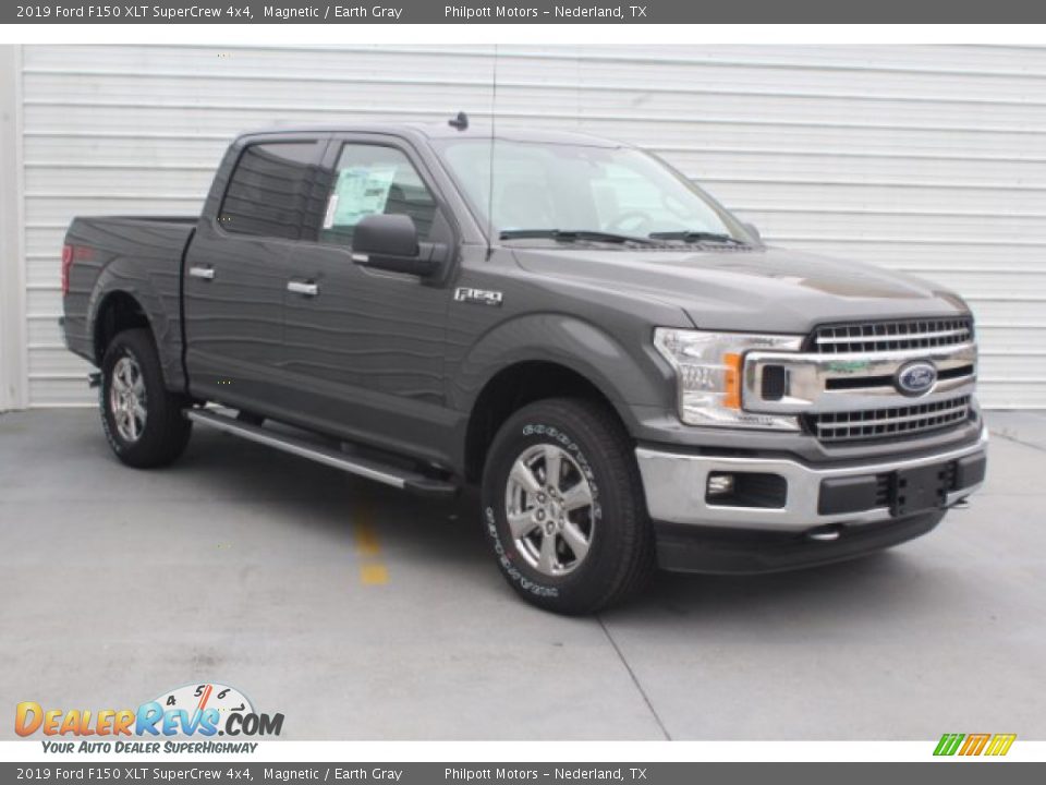 2019 Ford F150 XLT SuperCrew 4x4 Magnetic / Earth Gray Photo #2
