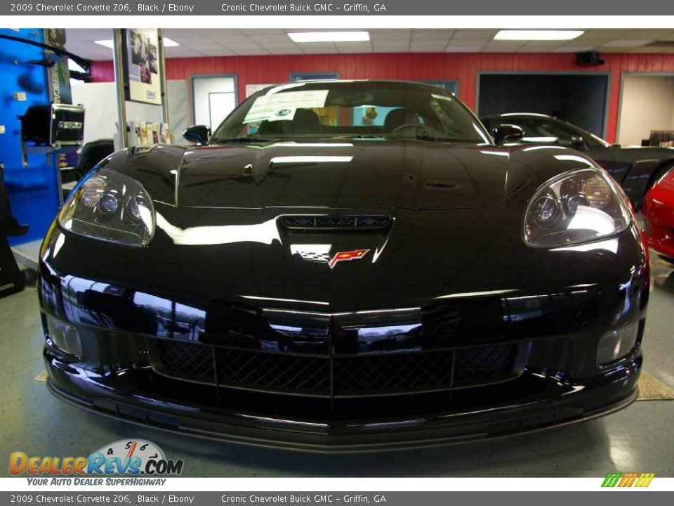 2009 Chevrolet Corvette Z06 Black / Ebony Photo #2