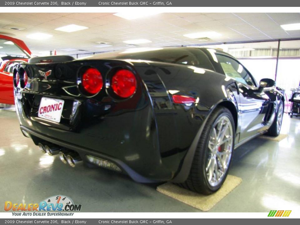 2009 Chevrolet Corvette Z06 Black / Ebony Photo #4