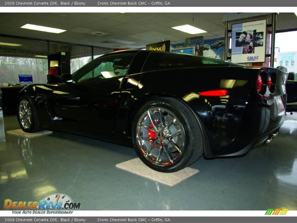 2009 Chevrolet Corvette Z06 Black / Ebony Photo #6