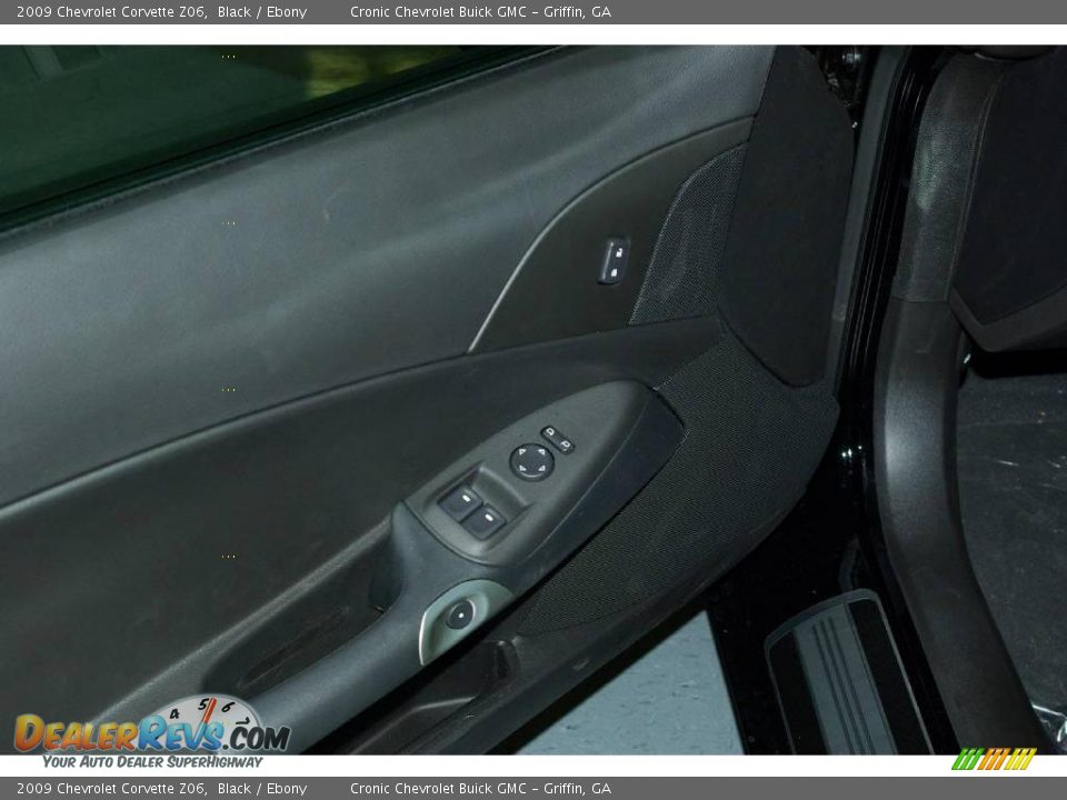 2009 Chevrolet Corvette Z06 Black / Ebony Photo #11