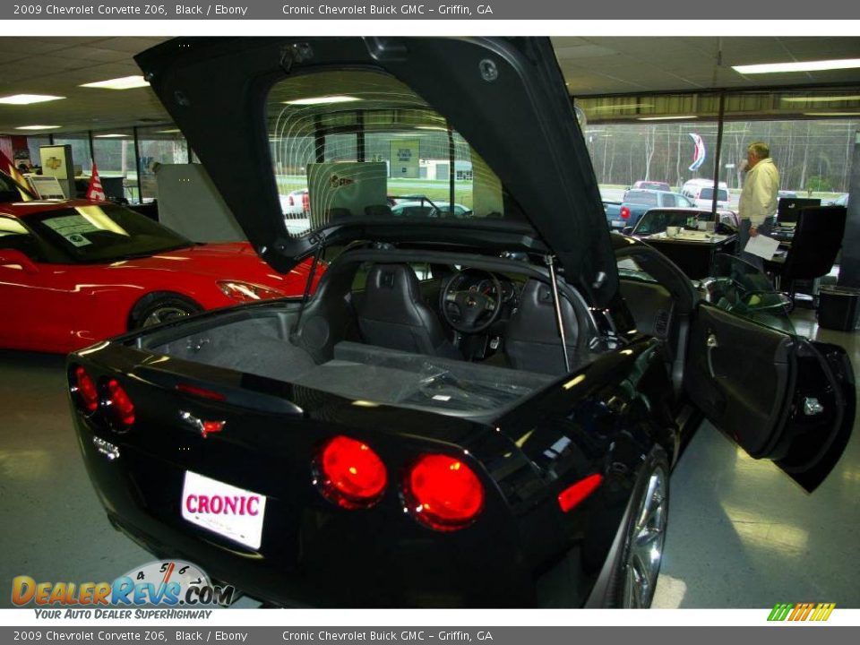 2009 Chevrolet Corvette Z06 Black / Ebony Photo #12