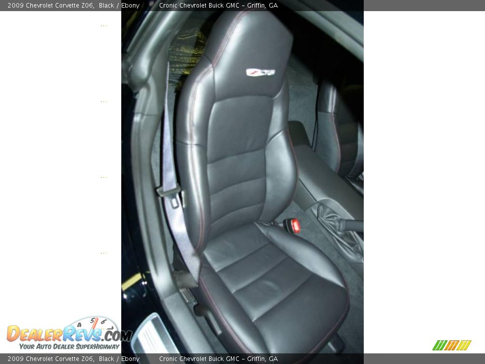 2009 Chevrolet Corvette Z06 Black / Ebony Photo #13