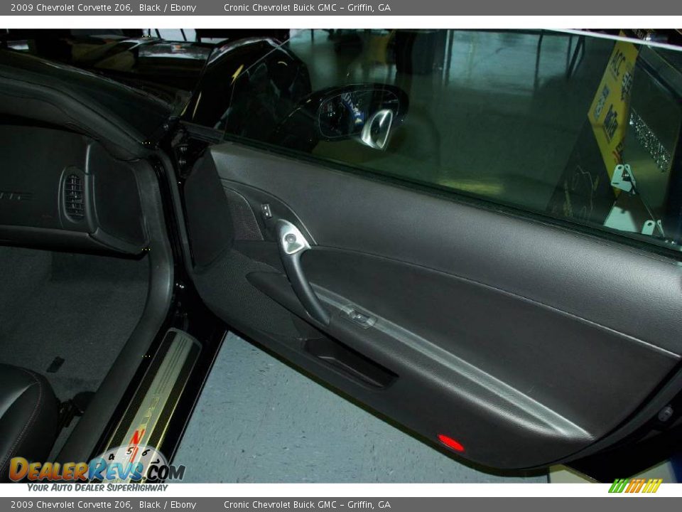 2009 Chevrolet Corvette Z06 Black / Ebony Photo #14