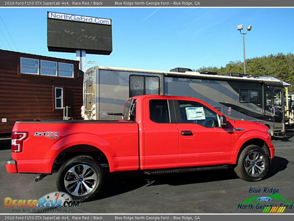 2019 Ford F150 STX SuperCab 4x4 Race Red / Black Photo #6