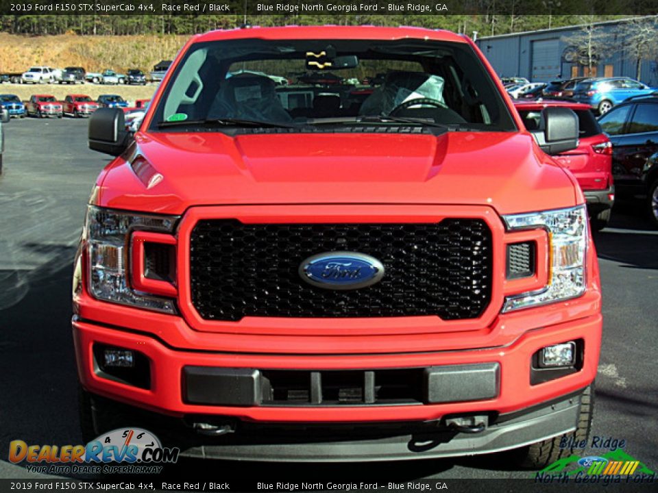 2019 Ford F150 STX SuperCab 4x4 Race Red / Black Photo #8