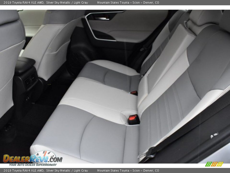 Rear Seat of 2019 Toyota RAV4 XLE AWD Photo #15