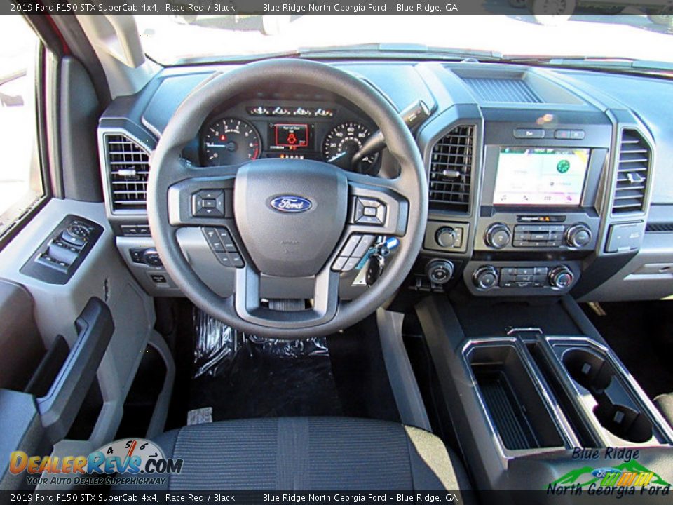 2019 Ford F150 STX SuperCab 4x4 Race Red / Black Photo #14