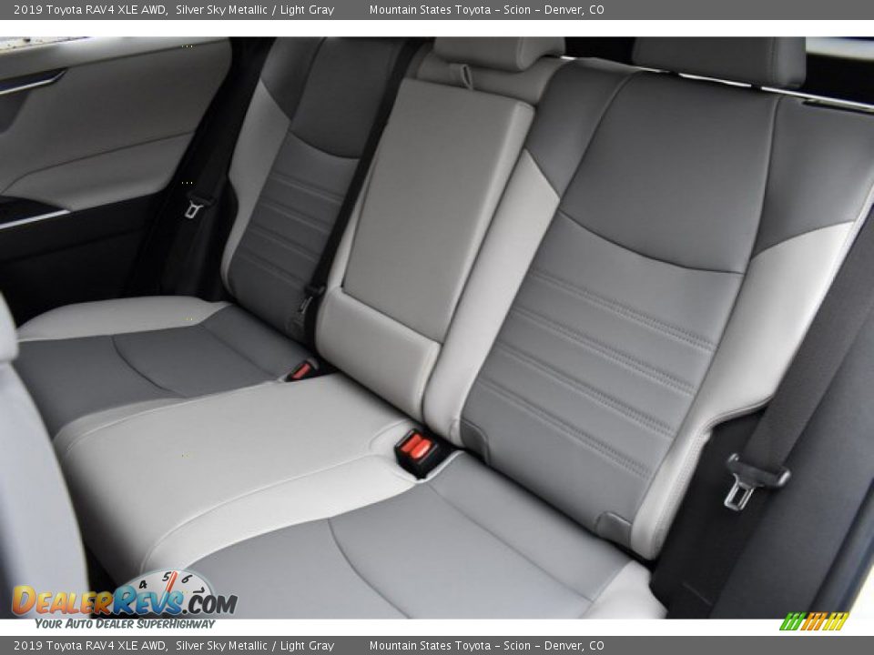 Rear Seat of 2019 Toyota RAV4 XLE AWD Photo #16
