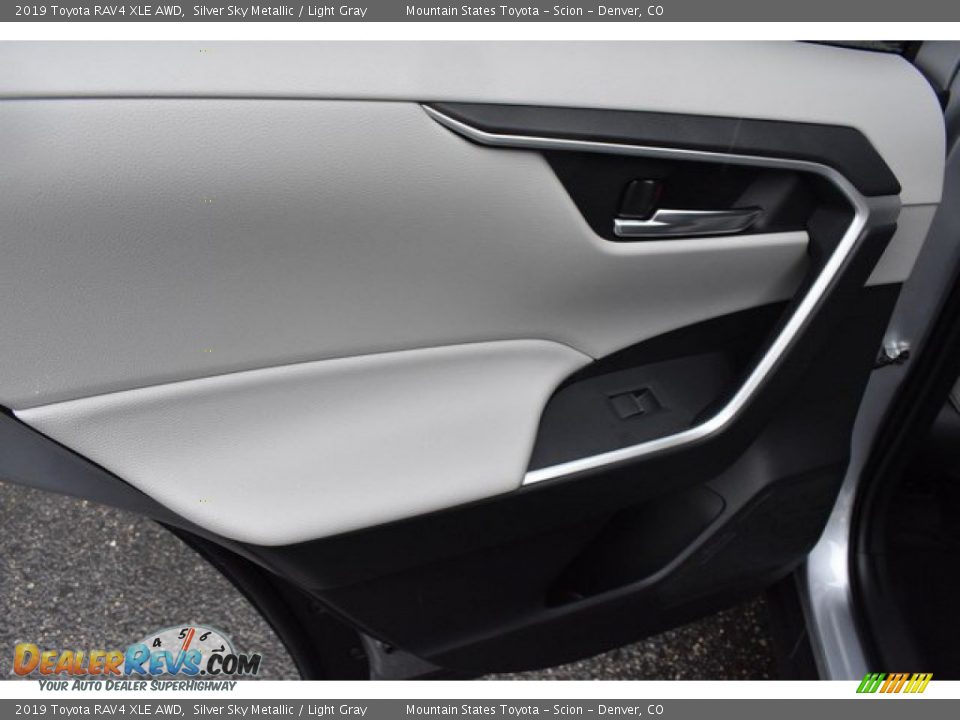 Door Panel of 2019 Toyota RAV4 XLE AWD Photo #21