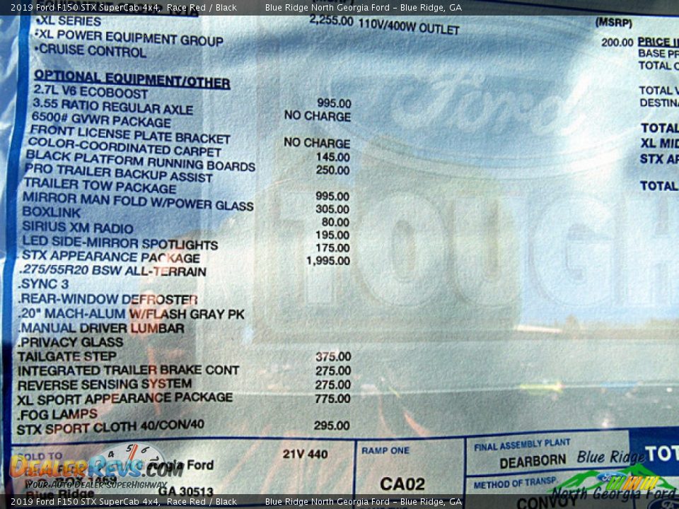 2019 Ford F150 STX SuperCab 4x4 Race Red / Black Photo #25