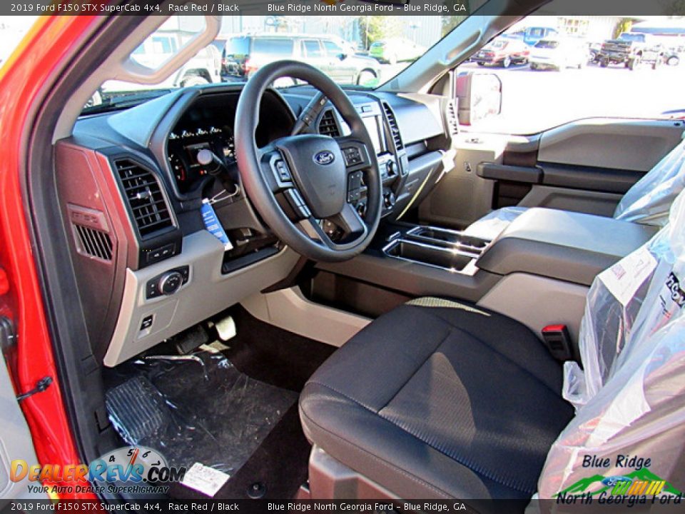 2019 Ford F150 STX SuperCab 4x4 Race Red / Black Photo #27
