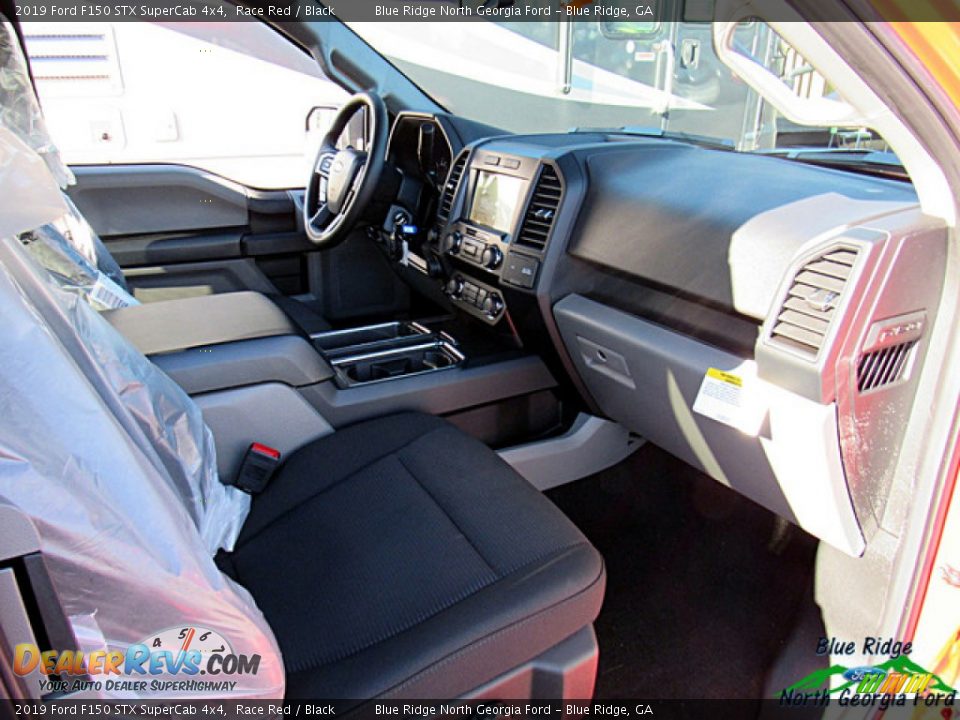 2019 Ford F150 STX SuperCab 4x4 Race Red / Black Photo #28