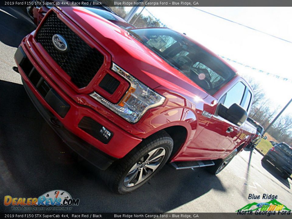 2019 Ford F150 STX SuperCab 4x4 Race Red / Black Photo #29