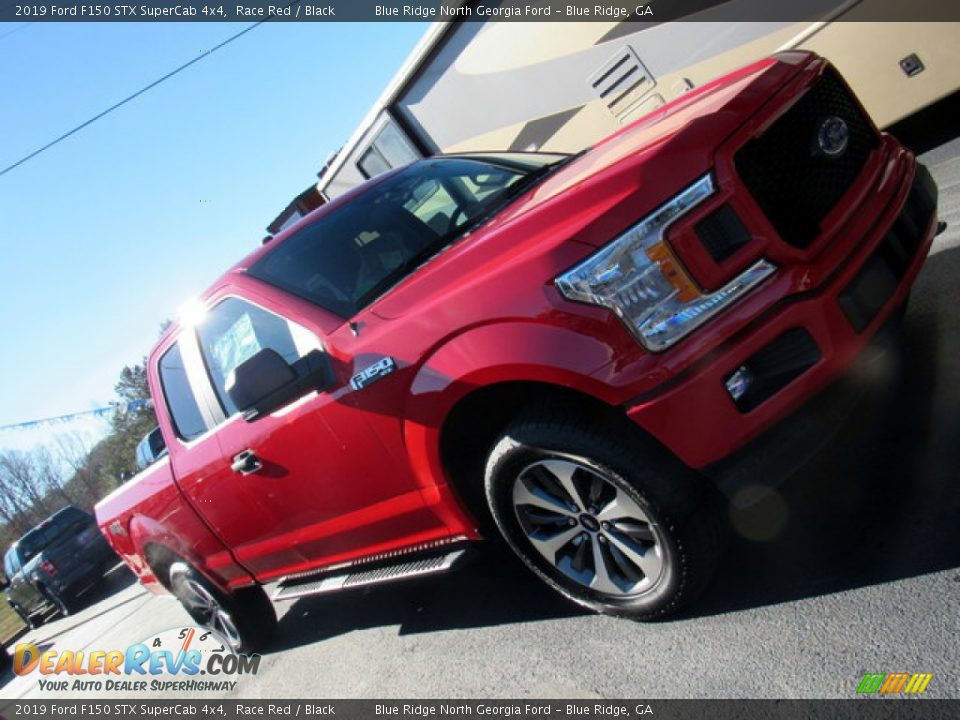 2019 Ford F150 STX SuperCab 4x4 Race Red / Black Photo #30
