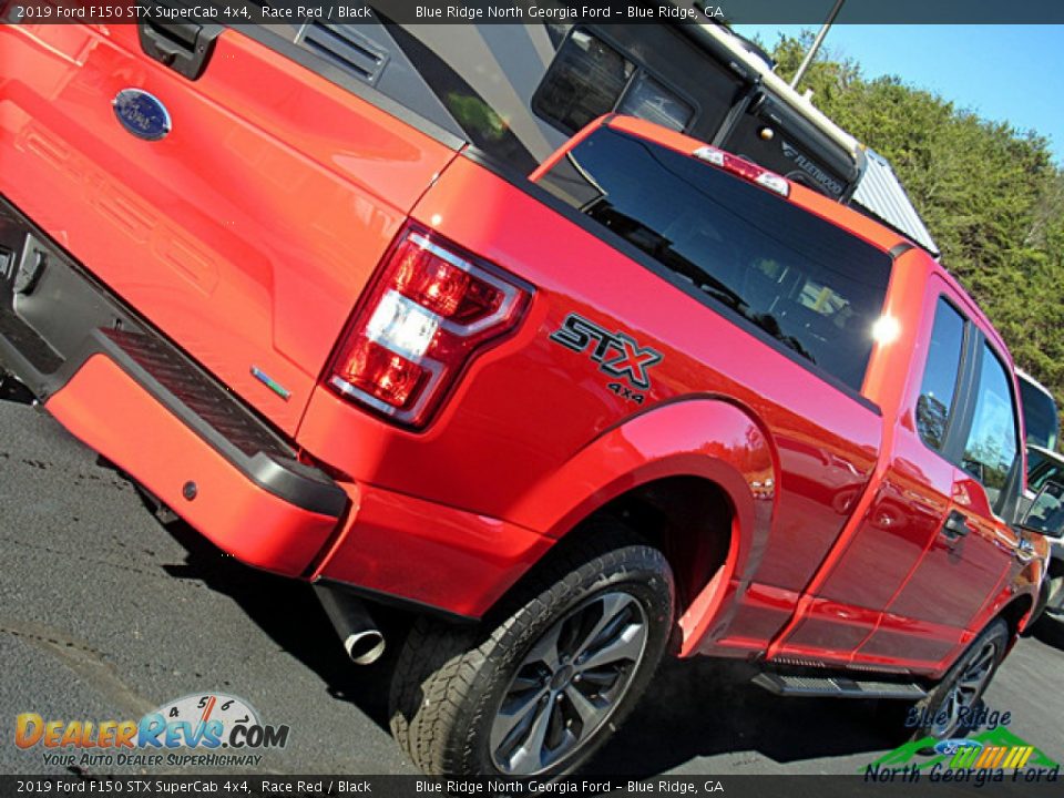 2019 Ford F150 STX SuperCab 4x4 Race Red / Black Photo #31