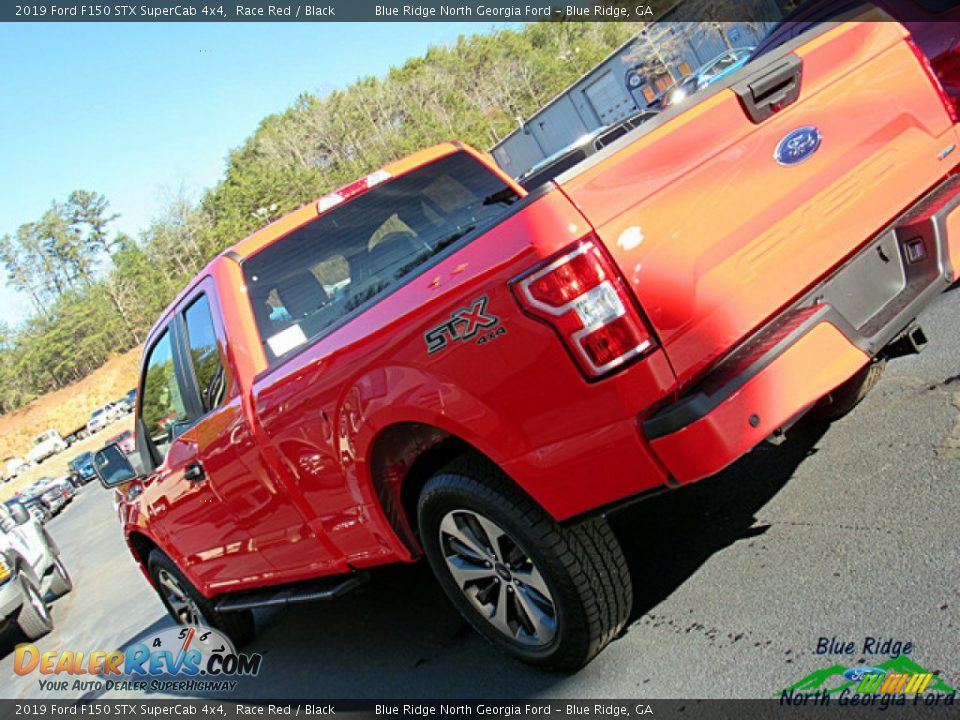 2019 Ford F150 STX SuperCab 4x4 Race Red / Black Photo #32