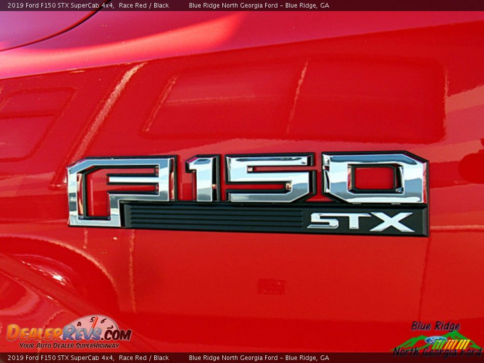 2019 Ford F150 STX SuperCab 4x4 Race Red / Black Photo #33