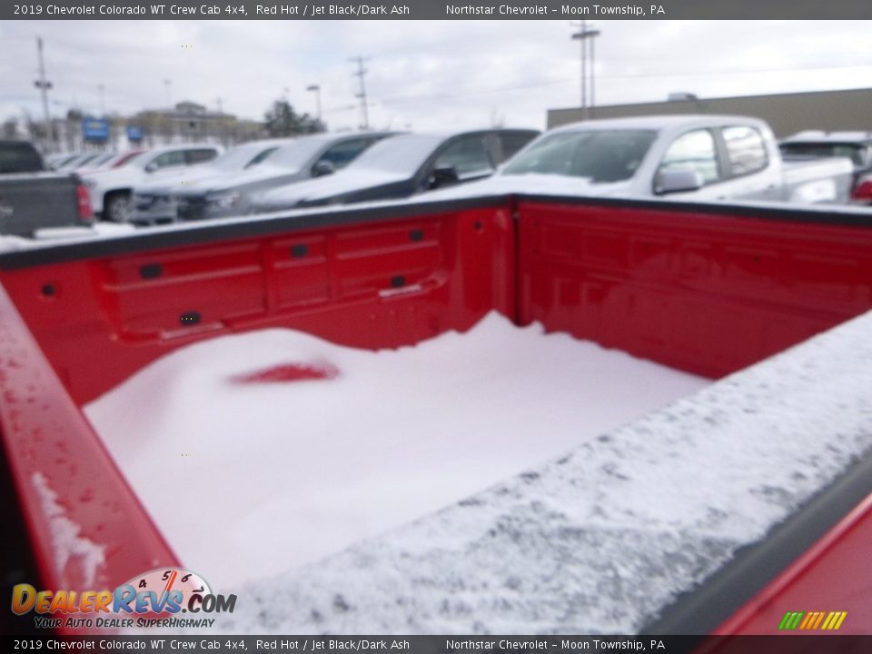 2019 Chevrolet Colorado WT Crew Cab 4x4 Red Hot / Jet Black/Dark Ash Photo #12