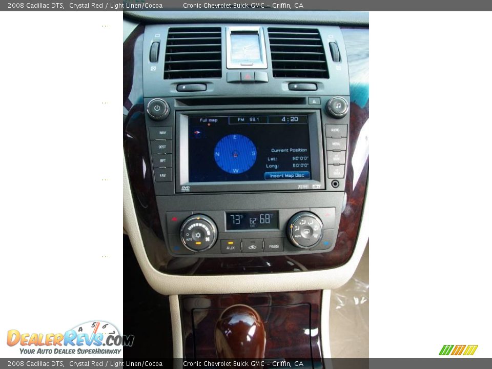2008 Cadillac DTS Crystal Red / Light Linen/Cocoa Photo #21