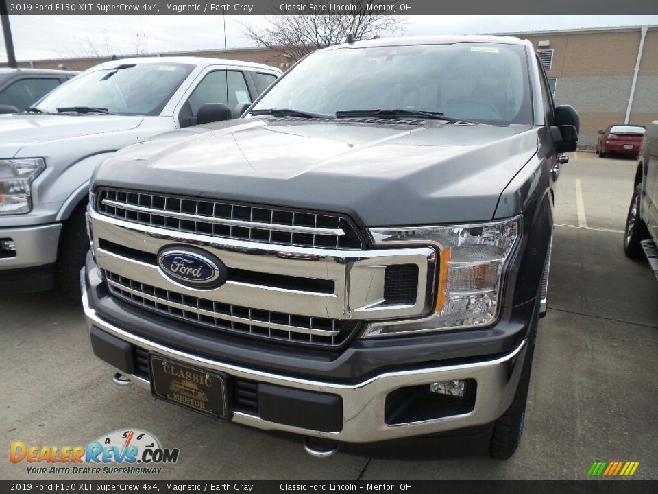 2019 Ford F150 XLT SuperCrew 4x4 Magnetic / Earth Gray Photo #1