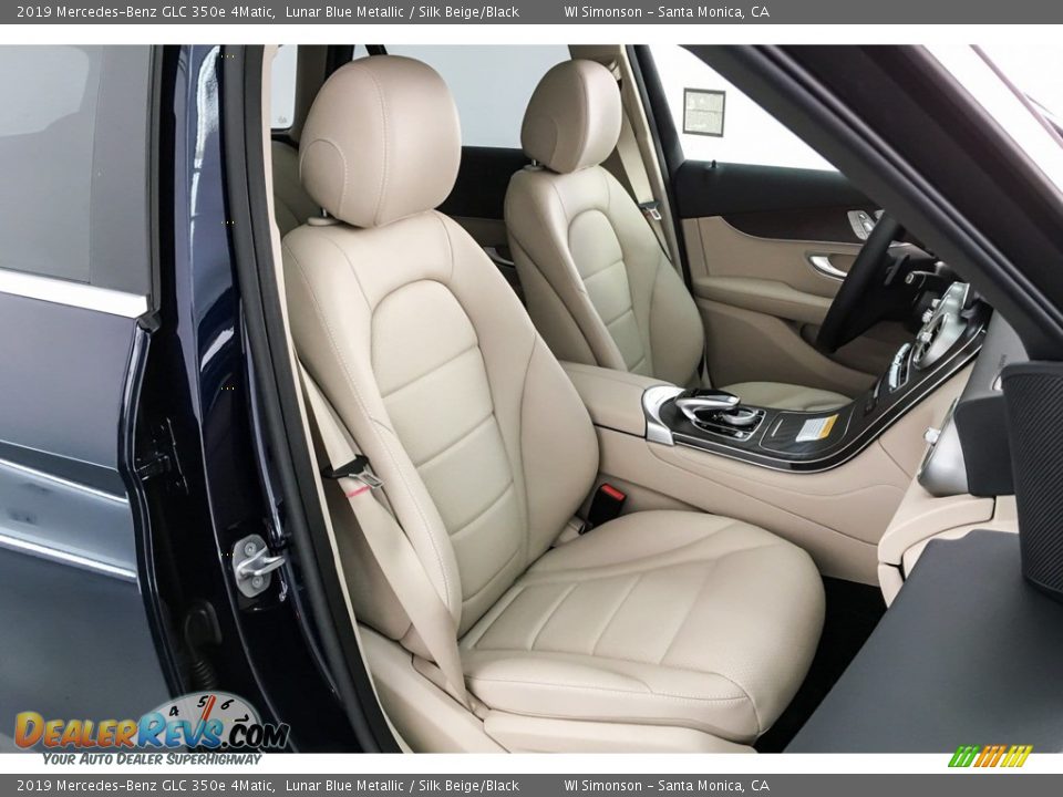 2019 Mercedes-Benz GLC 350e 4Matic Lunar Blue Metallic / Silk Beige/Black Photo #5