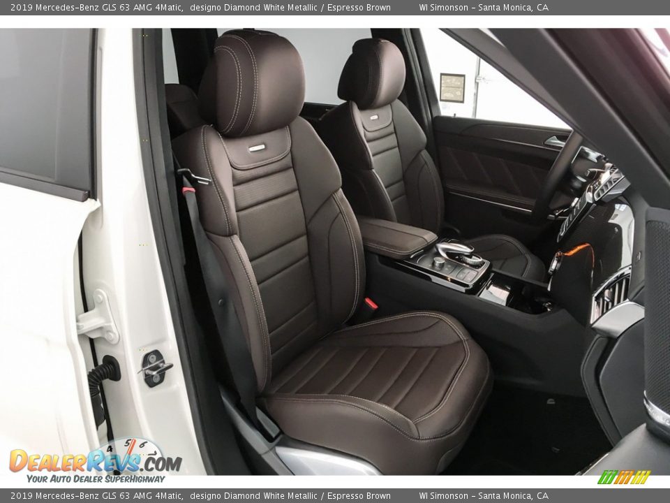Front Seat of 2019 Mercedes-Benz GLS 63 AMG 4Matic Photo #5