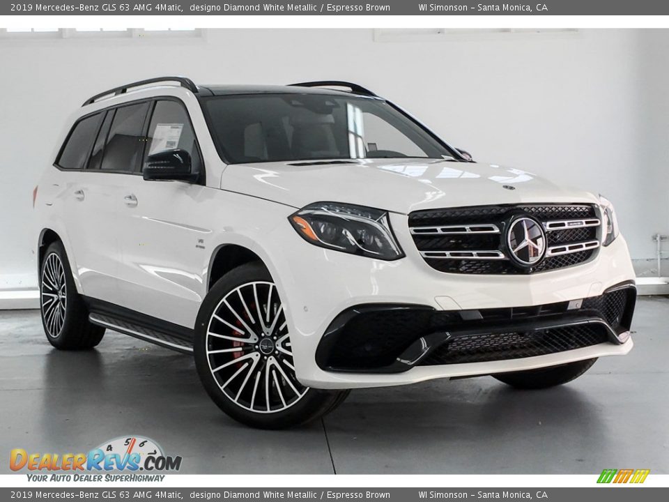 Front 3/4 View of 2019 Mercedes-Benz GLS 63 AMG 4Matic Photo #12